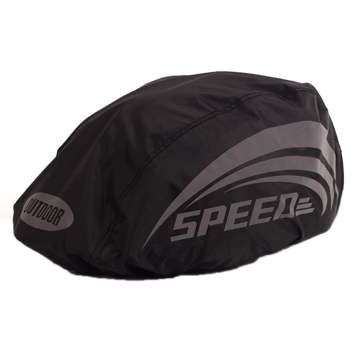 2 PCS Cycling Helmet Rain Cover Outdoor Reflective Safety Helmet Cover, Free Size - WAYBIKER