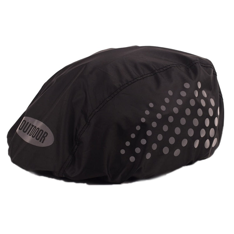 2 PCS Cycling Helmet Rain Cover Outdoor Reflective Safety Helmet Cover, Free Size - WAYBIKER
