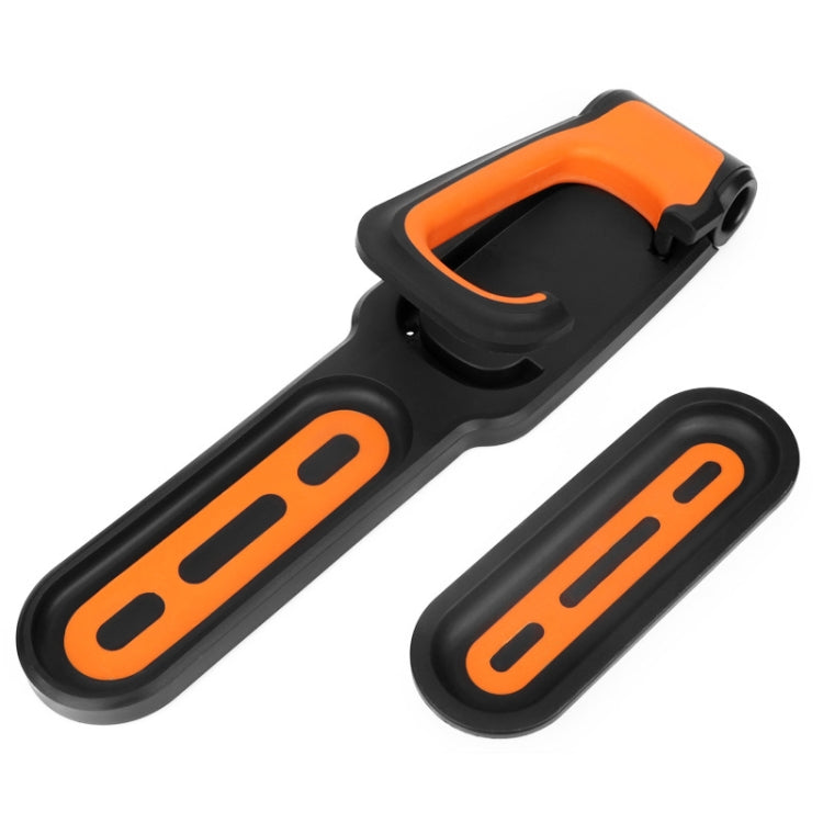 BG-R16 Bicycle Folding Wall Movable Hook Bicycle Mountain Bike Display Rack Parking Rack, Black Orange, Black Blue, Black White - WAYBIKER