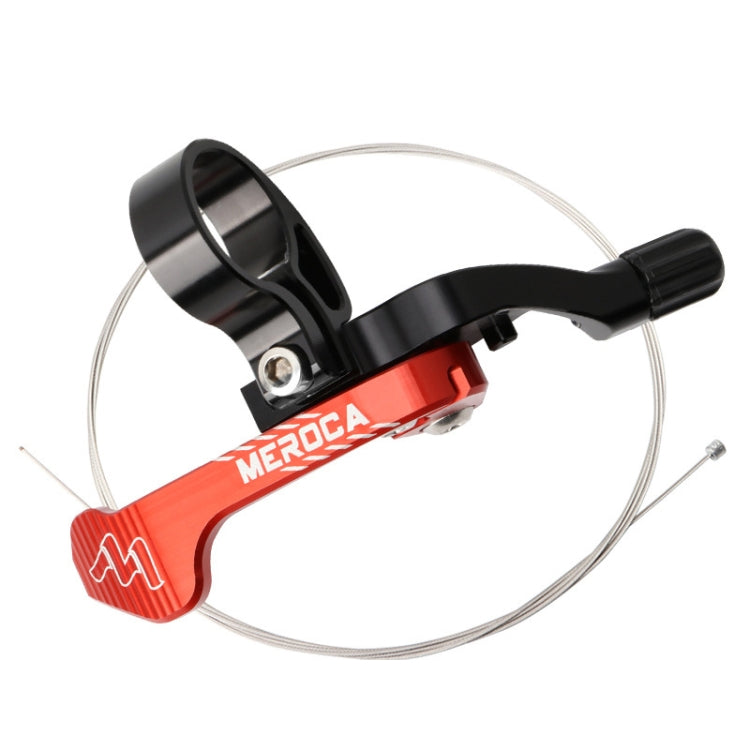MEROCA Bicycle Telescoping Pipeline Controller Lifting Sitting Pipeline Control Switch, Black, Black Red, Black Green, Black Purple, Black Blue