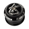 MEROCA Bearing Bowl Mountain Tower 44mm Built-In Straight Tube Bowl, Black, Red, Blue, Green, Purple, Gold