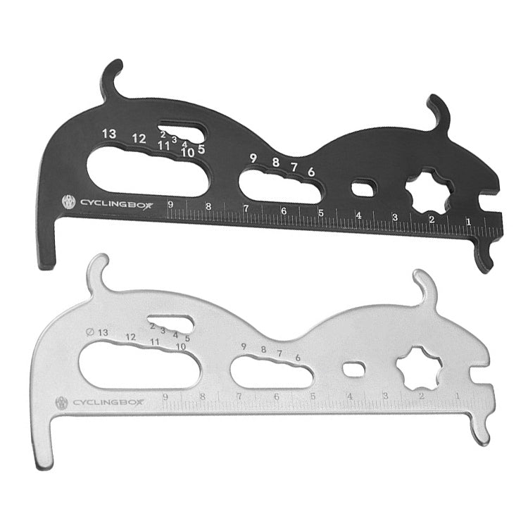 CYCLINGBOX Mountain Bicycle Chain Wear Measuring Ruler Measuring Chain