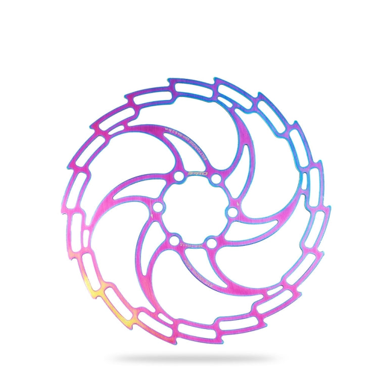 IIIPRO Bike Disc Mountain Bike Hollow Disc Dish Six Nail Brake Pad, Style:, 160mm, 180mm, 203mm