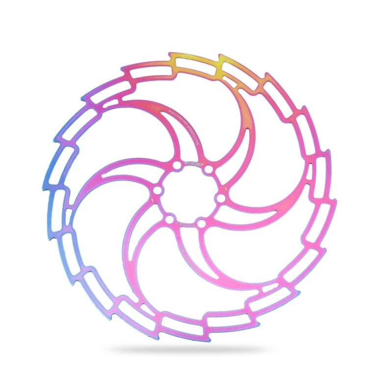 IIIPRO Bike Disc Mountain Bike Hollow Disc Dish Six Nail Brake Pad, Style:, 160mm, 180mm, 203mm