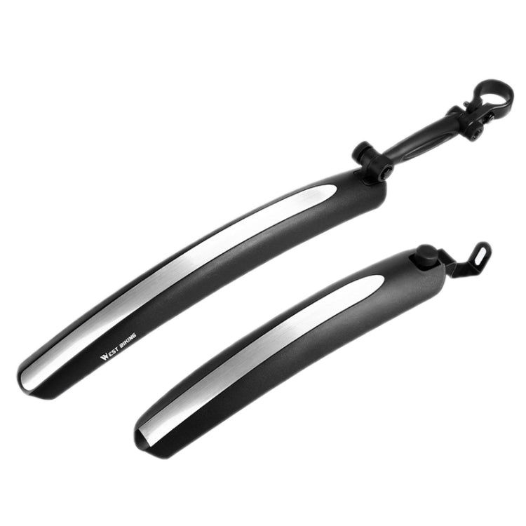 WEST BIKING YP0714018 Bicycle Folding Reflective Mudguard, WEST BIKING YP0714018