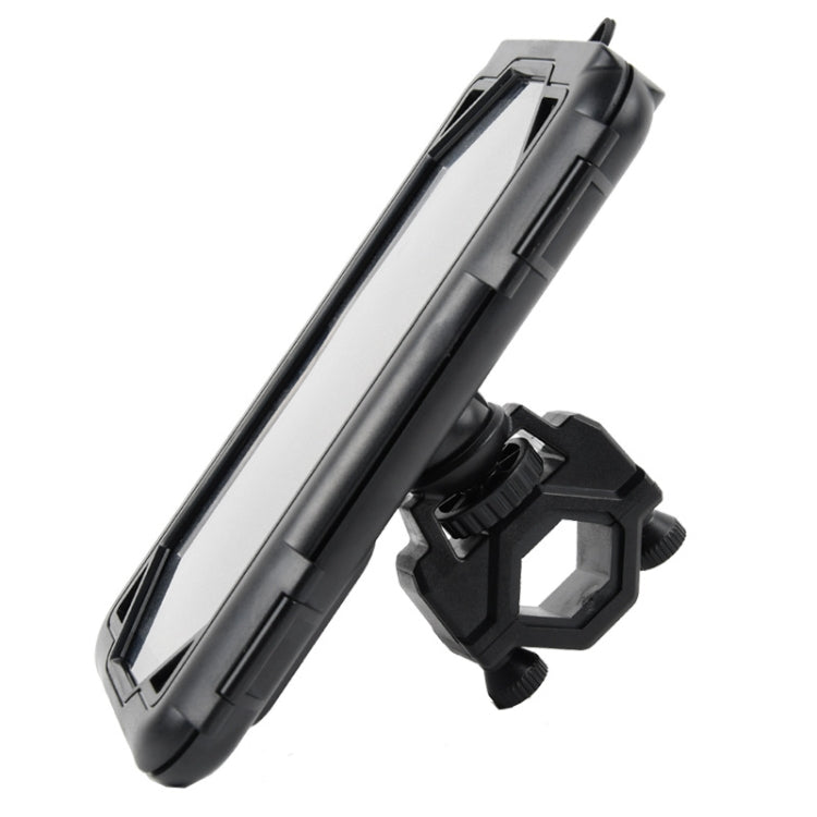 Motorcycle Bicycle Waterproof Mobile Phone Holder, Style:, Flat Button (6.5 inch), Rearview Mirror (6.5 inch), Handlebar (7 inch), Rearview Mirror (7 inch) - WAYBIKER