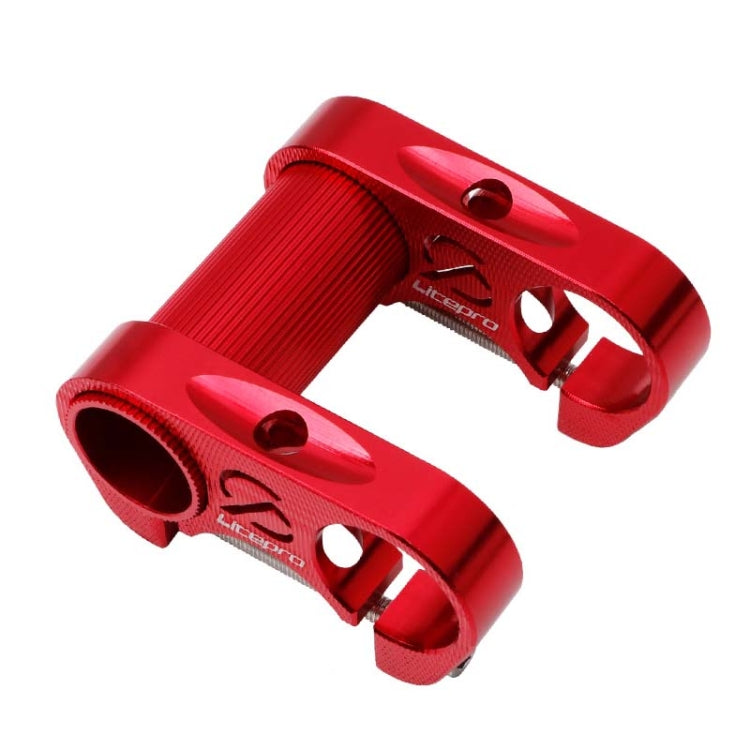 LitePro S95 Folding Bike Hollow Double Stem, S95 Black, S95 Red, S95 Silver, S95 Gold