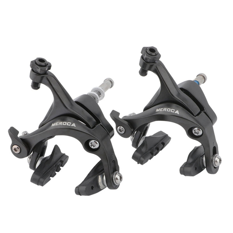 Meroca Bicycle Aluminum Alloy C Brake, Black Front+Rear, Black Single Front, Black Single Rear