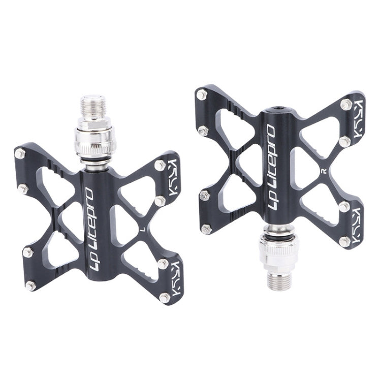 LP LitePro K5 Folding Bkie Aluminum Alloy Bearin Pedals, K5
