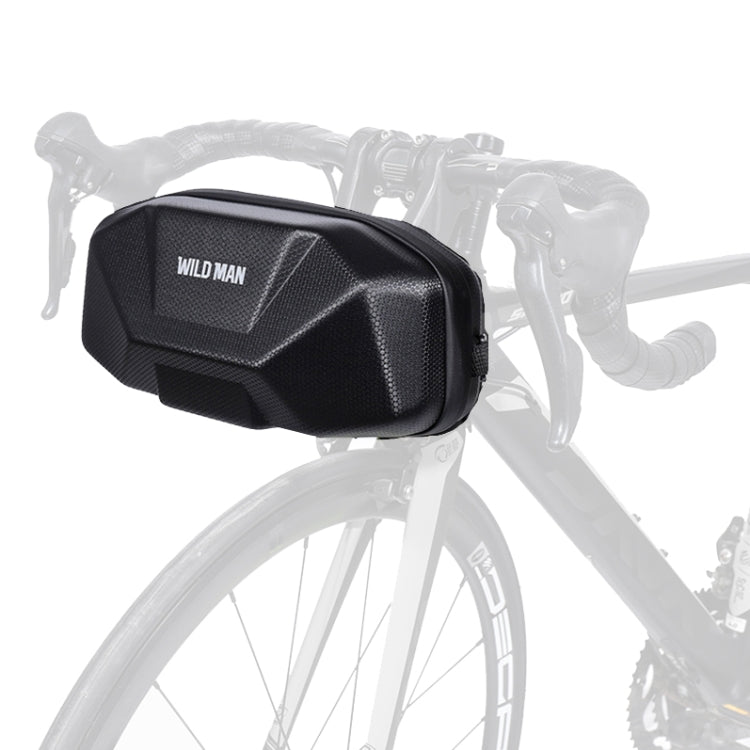 WILD MAN X9 3.5L EVA Hard Shell Bicycle Head Waterproof Bag, X9 3.5L Black