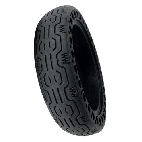 6.5x1.85 Solid Tire Honeycomb Tire Electric Scooter Tire,Specification: With Plastic Wheel, 36mm Card Slot, 28mm Card Slot, With Plastic Wheel