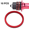 10 PCS FMFXTR Bicycle BB Middle Shaft Flying Wheel Cushion, Thickness:, 1mm (Black), 1.5mm (Black), 2mm (Black), 2.5mm (Black), 3mm (Black), 1mm (Red), 1.5mm (Red), 2mm (Red), 2.5mm (Red), 3mm (Red)