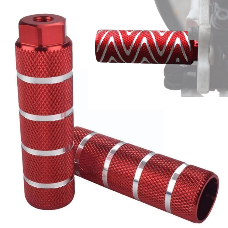 FMFXTR Bicycle Back Seat Foot Pedal Universal Back Rear Post, Red Large Hole Long, Red Small Hole Short, Blue Large Hole Long, Blue Small Hole Short, Green Small Hole Short, Black Large Hole Long, Black Small Hole Short