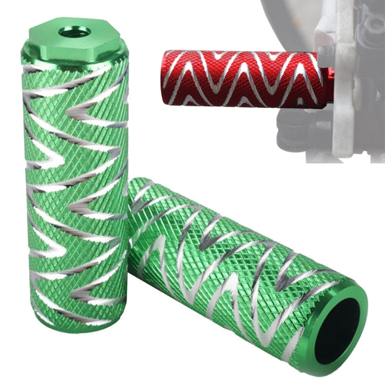 FMFXTR Bicycle Back Seat Foot Pedal Universal Back Rear Post, Red Large Hole Long, Red Small Hole Short, Blue Large Hole Long, Blue Small Hole Short, Green Small Hole Short, Black Large Hole Long, Black Small Hole Short