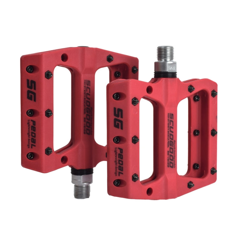 FMFXTR Mountain Bicycle Pedal Nylon Fiber Bearing Non-Slip Pedal