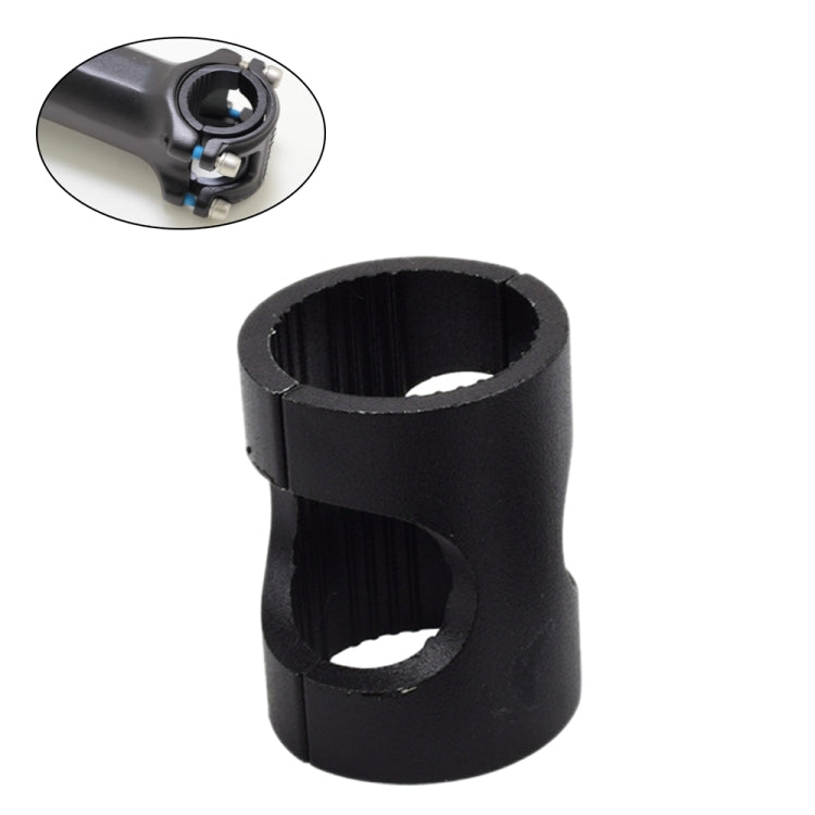 FMFXTR Bicycle Handlebar Diameter 25.4mm to 31.8mm Reducing Sleeve, Reducing Sleeve Black