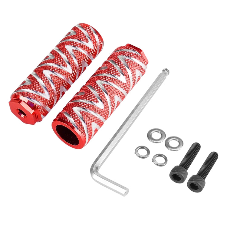 Electric Scooter Pedal Rear Foot Pegs For Xiaomi Mijia M365 / Pro / Pro2 / 1S, Black, Red, Blue, Green