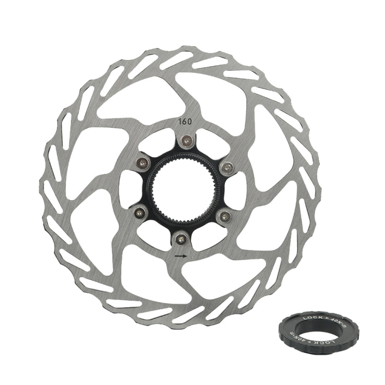 RACEWORK RS6 Mountain Bike Mid-lock Discs, Diameter:, 140mm, 160mm, 180mm