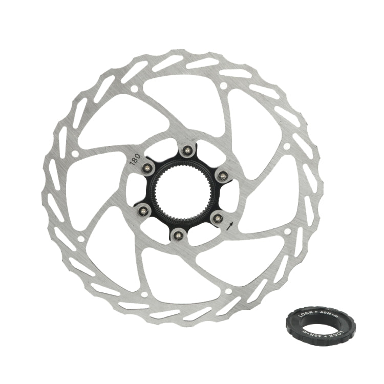 RACEWORK RS6 Mountain Bike Mid-lock Discs, Diameter:, 140mm, 160mm, 180mm