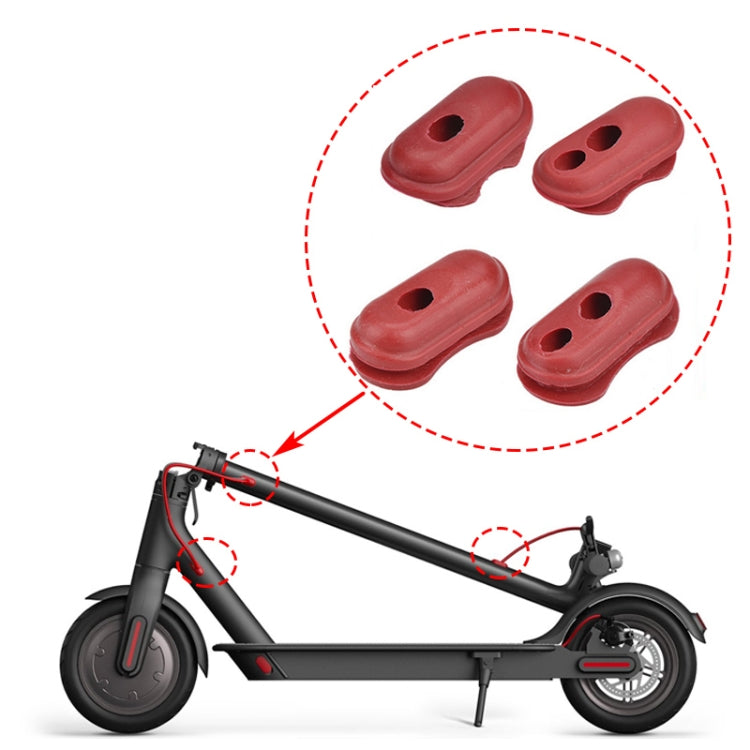 Charge Port Cover Cap Siliceone Plug For Xiaomi M365 Scooter, 5 In 1, 4 In 1