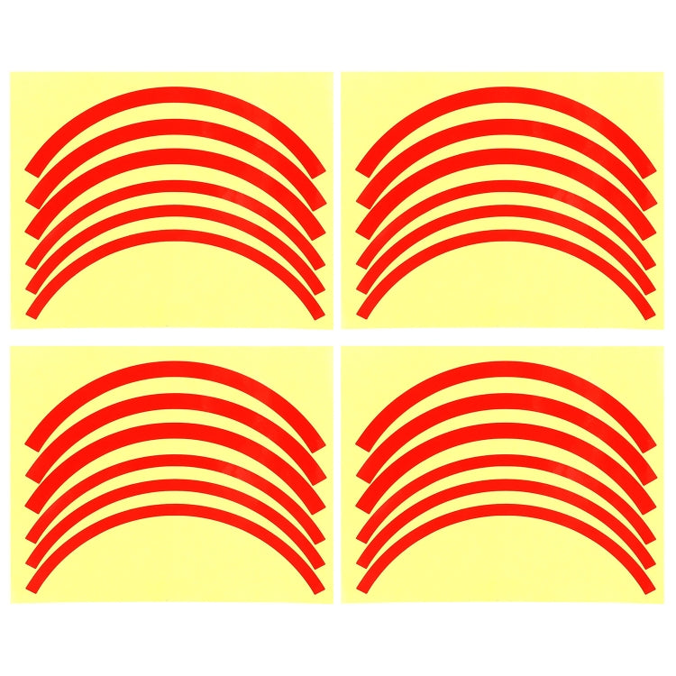 2 Sets Wheel Hub Protective Sticker For Scooter Bicycle Electric Vehicle, Silver Colorful, Red, Yellow, Blue, Green, White