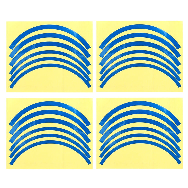 2 Sets Wheel Hub Protective Sticker For Scooter Bicycle Electric Vehicle, Silver Colorful, Red, Yellow, Blue, Green, White