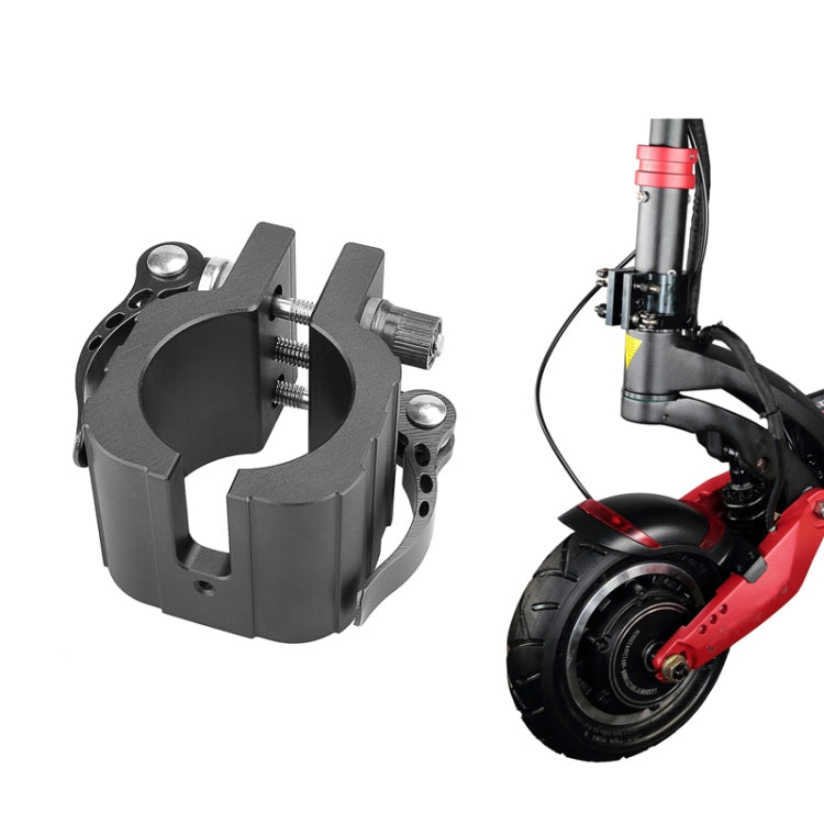 Folding Clamp For ZERO 8X 10X 11X SPEEDUAL Dualtron DT3 Thunder Electric Scooter, Without Pad Red, With Pad Red, Without Pad Black, With Pad Black