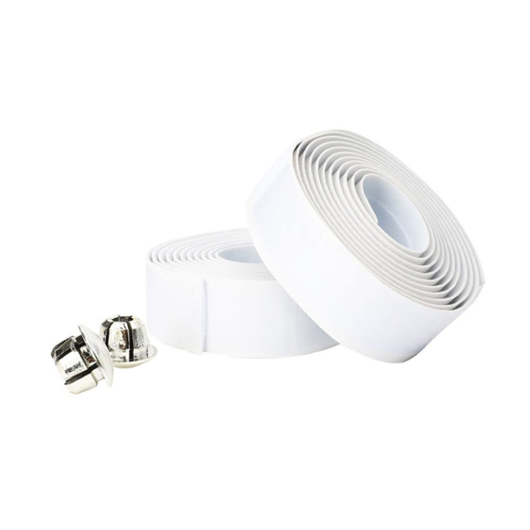 1 Pair Carbon Fiber Texture Road Bike Ties Snakeskin Handlebar Ties, Black, White