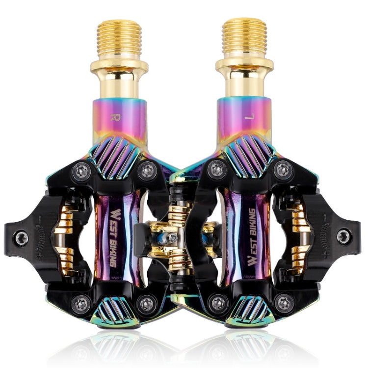 WEST BIKING Mountain Bike Self-locking Lightweight Aluminum Alloy Pedal, YP0802087