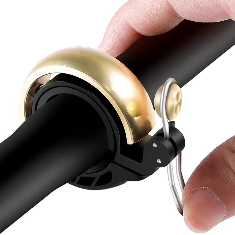 WEST BIKING Bicycle Retro Copper Bell Riding Crisp & Loud Bell, WEST BIKING Copper Bell Gold
