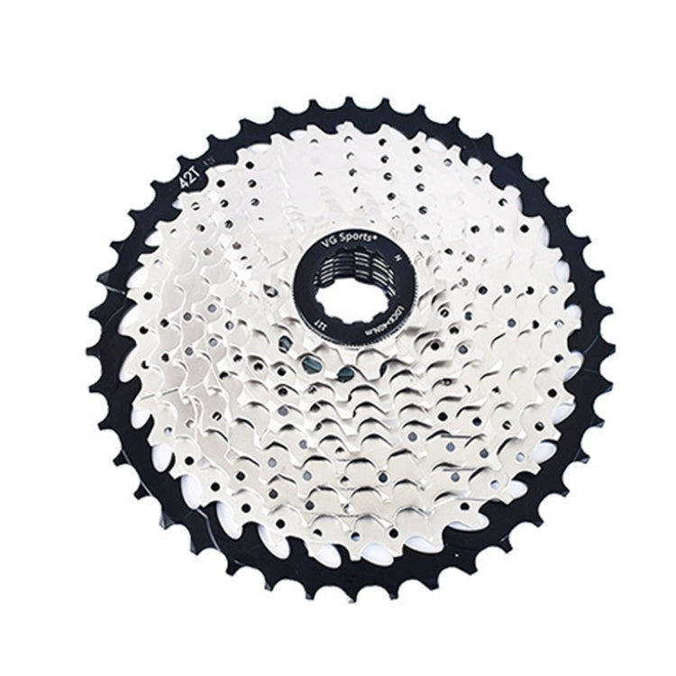 VG SPORTS Bicycle Lightweight Wear -Resistant Flywheel, 8 Speed Highway 11-25T, 8 Speed Highway 11-28T, 8 Speed Mountains 11-32T, 8 Speed Mountains 11-36T, 8 Speed Mountains 11-40T, 8 Speed Mountains 11-42T, 9 Speed Highway 11-25T, 9 Speed Highway 11-2...