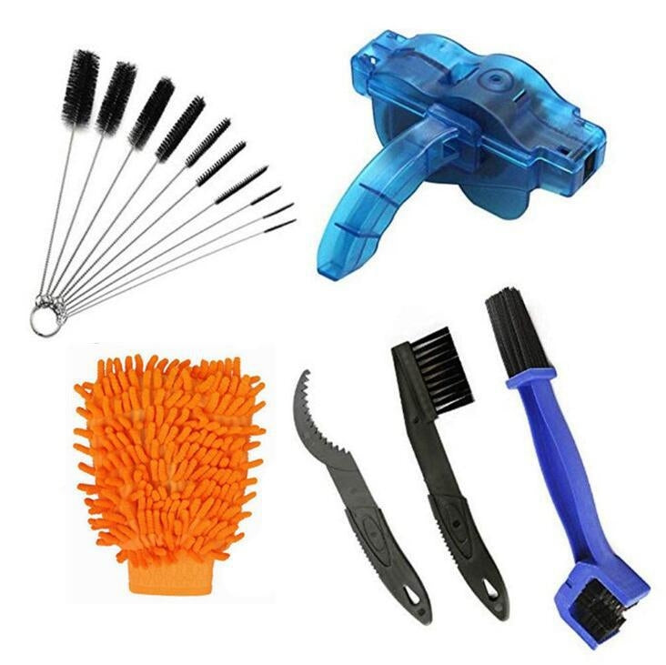 Bike Chain Washer Cleaner Kit Maintenance Tool,Specification:, 4 In 1 Brush, 4 In 1 Chain Washer, 6 In 1 Brush, 6 In 1 Chain Washer, 7 In 1, 8 In 1, 3 In 1, 9 In 1, 10 In 1