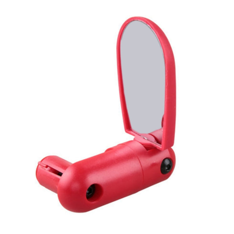 2 Pairs Adjustable Bicycle Flat Rearview Mirror Cycling Accessories, Yellow, Red, Blue, Black - WAYBIKER