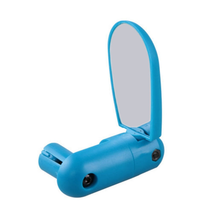 2 Pairs Adjustable Bicycle Flat Rearview Mirror Cycling Accessories, Yellow, Red, Blue, Black