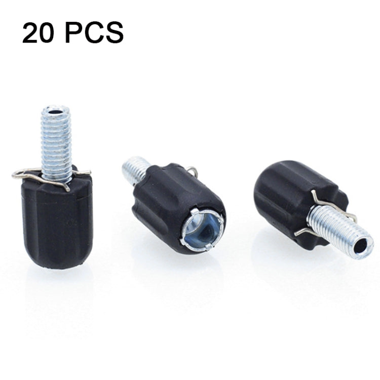 20 PCS Mountain Bike M5 Variable Speed Brake Adjustment Screw, 20 PCS M5 Brake Adjustment Screw