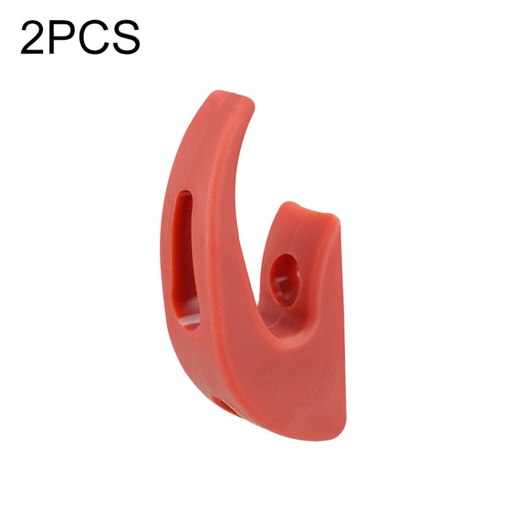 2pcs For Xiaomi M365 Series Electric Scooter Universal Storage Hook, Storage Hook Black, Storage Hook Red, Storage Hook White