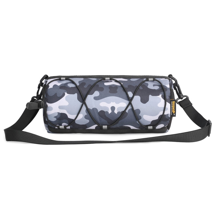 Rhinowalk RK9103 2.4L Outdoor Sports Cycling Front Bag Bicycle Waterproof Handlebar Bag, Camouflage Gray, Camouflage Red, Camouflage Green, Light Blue, Full Black