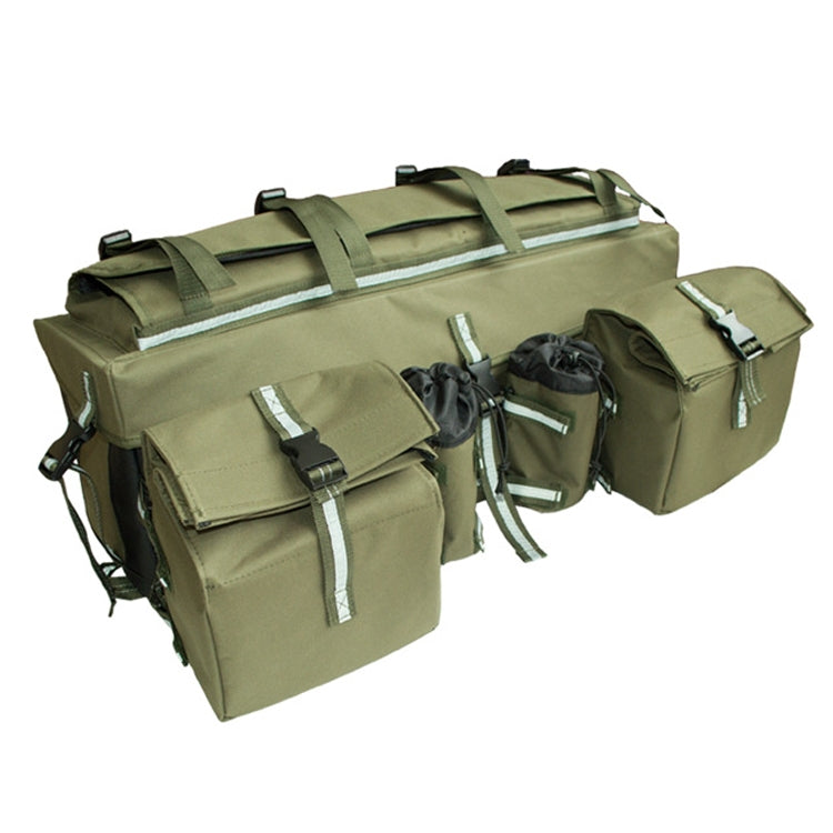 ATV Bag Quad Bike Go Kart Bag Snowmobile Mountain Bike Bag, Black, Army Green, Reed Camouflage