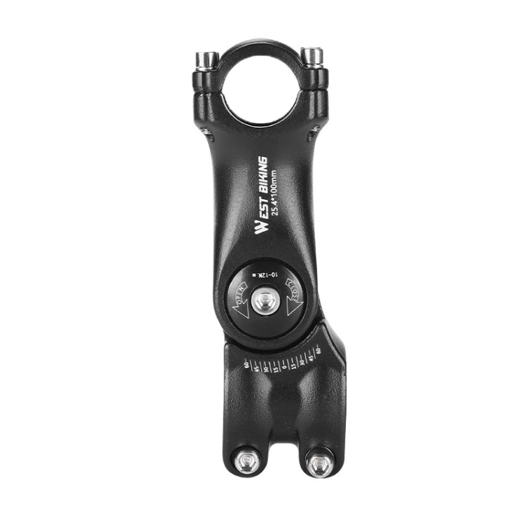 WEST BIKING Mountain Bike Adjustable Handlebar Angle Riser Handlebar Lift Accessories, 25.4x100mm - WAYBIKER