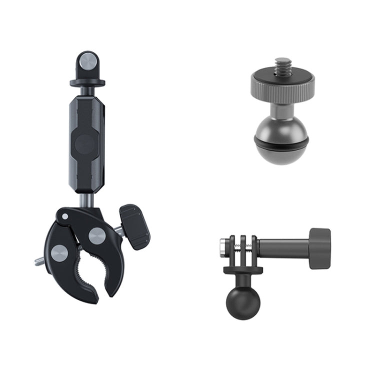 TELESIN Plastic Crab Claw Handlebar Tube Clamp For Sports Camera Mobile Phones, Plastic