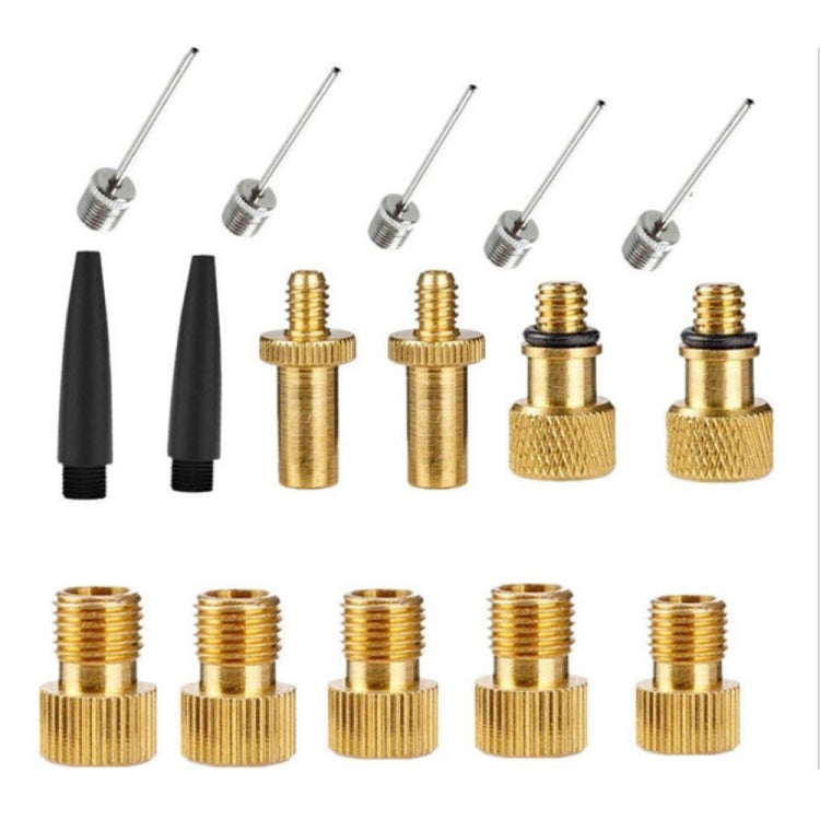 SV/AV/DV Bicycle Valve Adapter Set Bike Ball Pump Accessories, 15 in 1, 24 in 1 with Leather Ring, 25 in 1, 24 in 1, 32 in 1, 16 in 1, 10 in 1, 3sets 3 in 1, 12 in 1, 3sets 5 in 1, 3sets 4 in 1, 3sets 4 in 1 Gold, 14 in 1, 16 in 1 with Split Box       ... - WAYBIKER