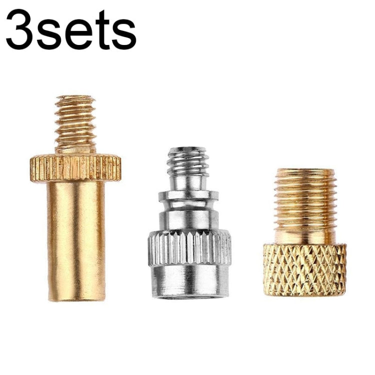 SV/AV/DV Bicycle Valve Adapter Set Bike Ball Pump Accessories, 15 in 1, 24 in 1 with Leather Ring, 25 in 1, 24 in 1, 32 in 1, 16 in 1, 10 in 1, 3sets 3 in 1, 12 in 1, 3sets 5 in 1, 3sets 4 in 1, 3sets 4 in 1 Gold, 14 in 1, 16 in 1 with Split Box�������...