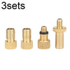 SV/AV/DV Bicycle Valve Adapter Set Bike Ball Pump Accessories, 15 in 1, 24 in 1 with Leather Ring, 25 in 1, 24 in 1, 32 in 1, 16 in 1, 10 in 1, 3sets 3 in 1, 12 in 1, 3sets 5 in 1, 3sets 4 in 1, 3sets 4 in 1 Gold, 14 in 1, 16 in 1 with Split Box       ... - WAYBIKER