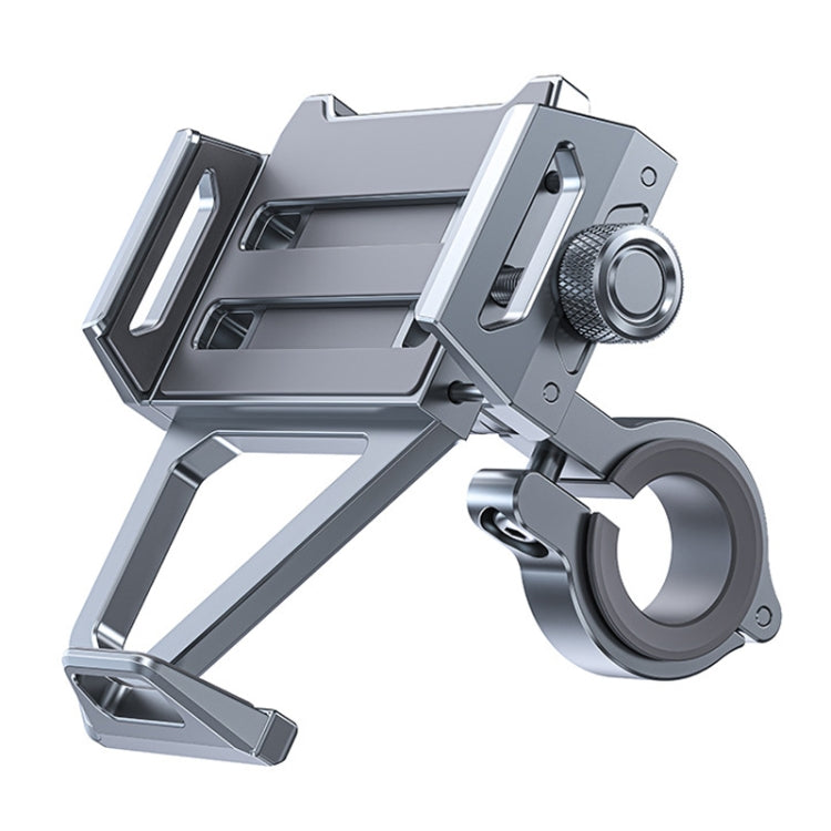 Aluminum Alloy Motorcycle Shockproof Mobile Phone Holder Bicycle Cycling Navigation Bracket - WAYBIKER