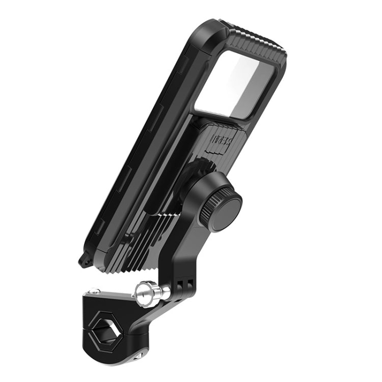 Bicycle Motorcycle Outdoor Sports Cycling Mobile Phone Waterproof Bag, Handlebar With Rope, Rearview Mirror With Rope, Handlebar, Rearview Mirror - WAYBIKER