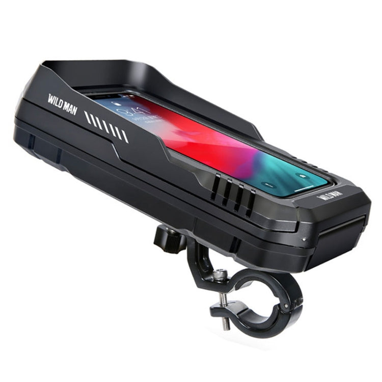 WILD MAN FK2 0.6L Bicycle Waterproof Mobile Phone Storage Box Handlebar Phone Navigation Holder, FK2