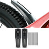 Front And Rear Universal Bicycle Mudguards Cycling Accessories Mountain Bike Riding Gear, ENLEE DN-645 Single, ENLEE DN-645 1pair