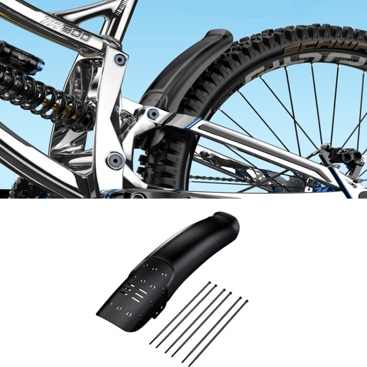 Front And Rear Universal Bicycle Mudguards Cycling Accessories Mountain Bike Riding Gear, ENLEE E-35431 Single, ENLEE E-35431 1pair