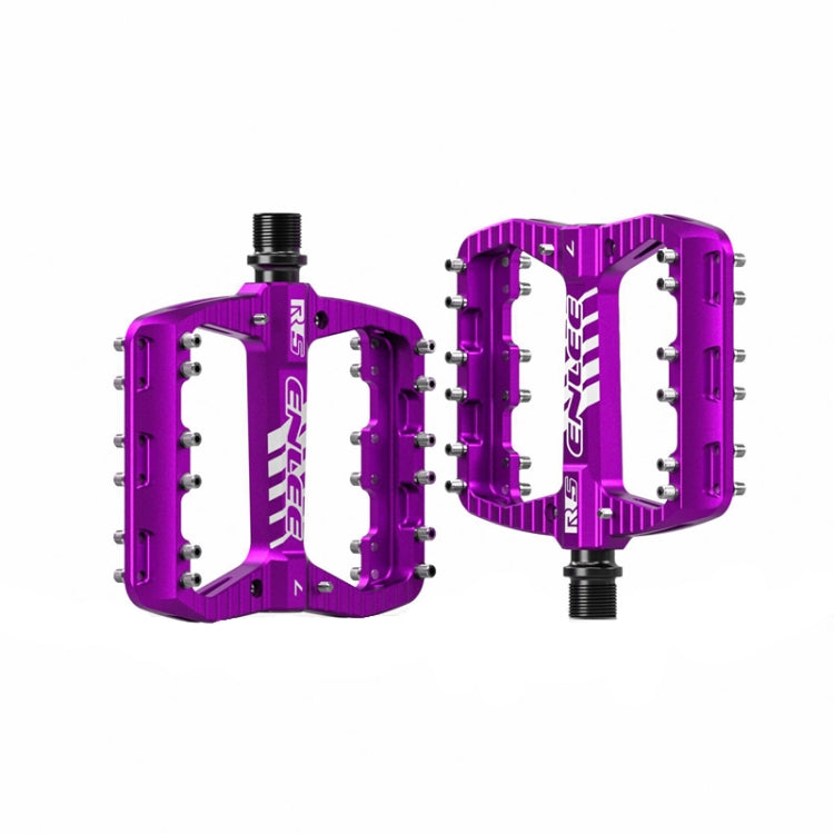 ENLEE R5 1pair Mountain Bike Pedals Bicycle Cycling Wider Non-Slip Footrest Bearing