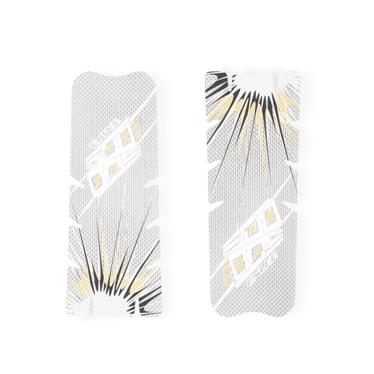 ENLEE EM2201 2pcs /Set Bicycle Crank Protective Covers Universal Decoration For Mountain And Road Bikes, Shark, Transparent, Flash, Explosion